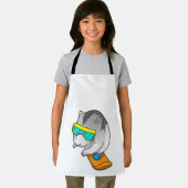 Hamster Snowboarder Snowboard Schürze (Insitu)