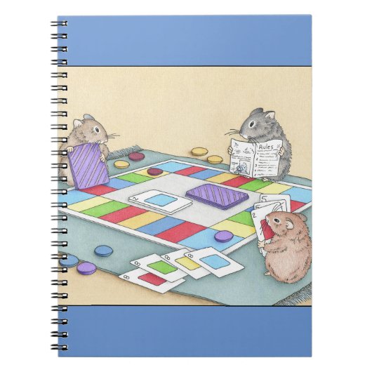 Hamster-Spiele Notizblock (Vorderseite)