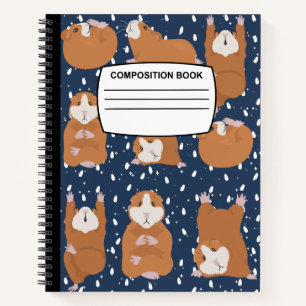Hamster Spiralkomposition Notebook Notizblock