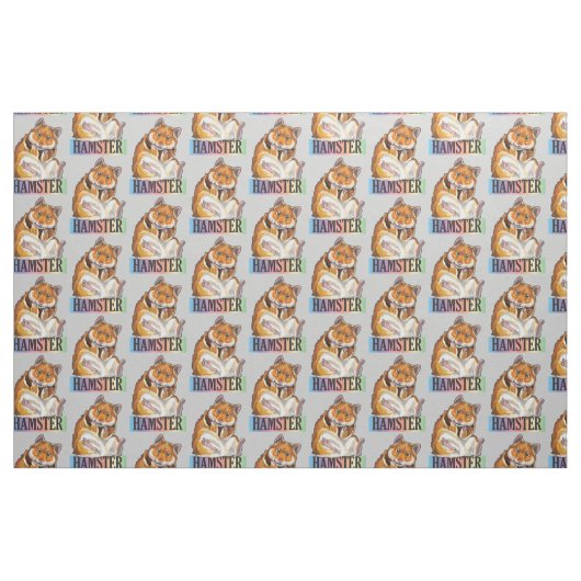 Hamster Stoff (Fat Quarter (45,7 x 55,9 cm))