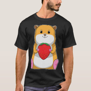 Hamster Strawberry Frucht T-Shirt