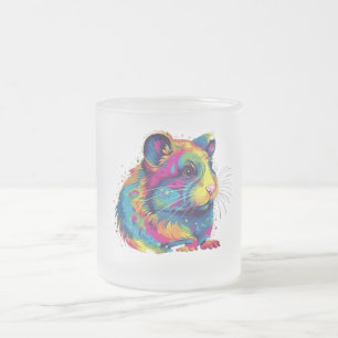 Hamster süß mattglastasse