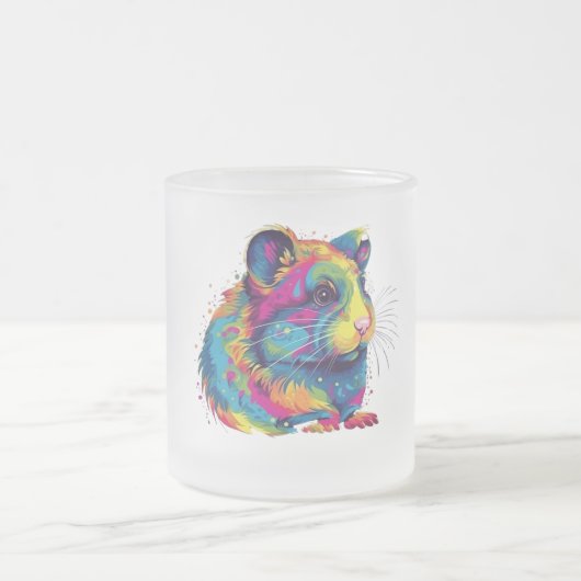 Hamster süß mattglastasse (Mittel)