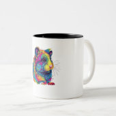 Hamster süß zweifarbige tasse (VorderseiteRechts)