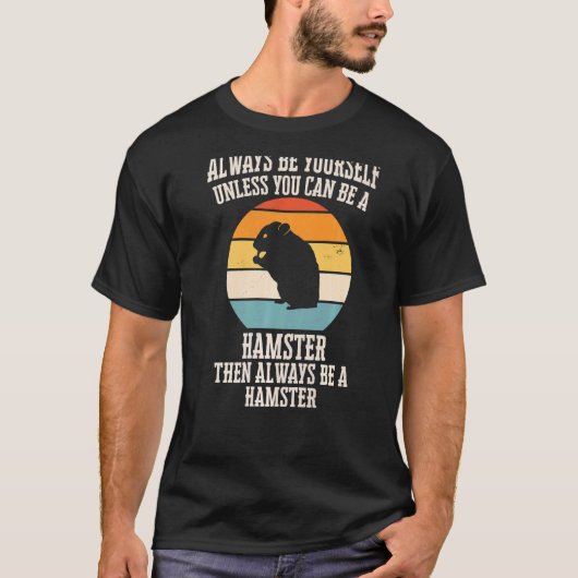 Hamster Syrian Hamster Dwarf Hamster T-Shirt (Vorderseite)