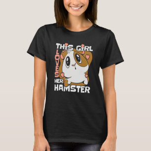 Hamster Syrian Hamster Zwarf Hamster Gril T-Shirt