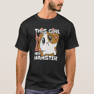 Hamster Syrian Hamster Zwarf Hamster Gril T-Shirt