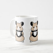 Hamster-Tasse, Geburtstag, Geschenke Kaffeetasse (Vorderseite Links)