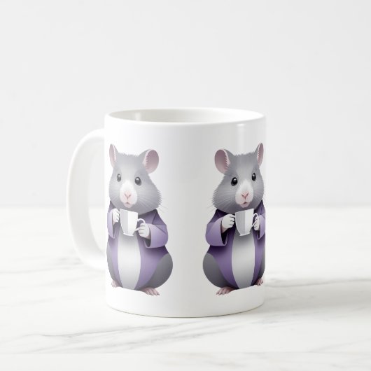 Hamster-Tasse, Geburtstage, Geschenke Kaffeetasse (Vorderseite Links)