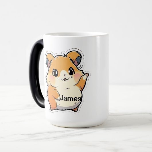 Hamster-Tasse Verwandlungstasse (Vorderseite Links)
