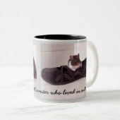 Hamster-Tasse Zweifarbige Tasse (VorderseiteRechts)