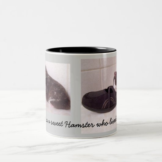 Hamster-Tasse Zweifarbige Tasse (Mittel)