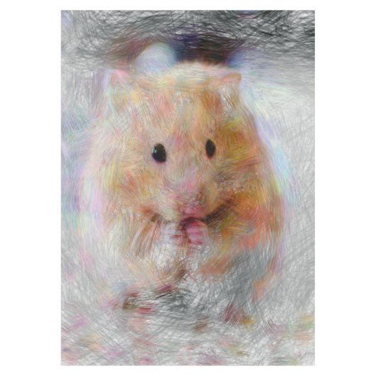 Hamster Tischdecke (Vorderseite)