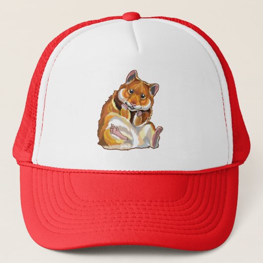Hamster Truckerkappe (Vorderseite)