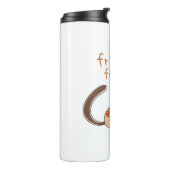 Hamster und Bird Best Friend Thermosbecher (Nach links gedreht)