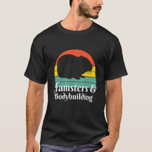 Hamster und Bodybuilding Bodybuilder T-Shirt