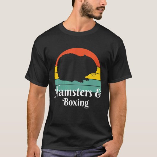 Hamster und Boxboxen T-Shirt (Vorderseite)