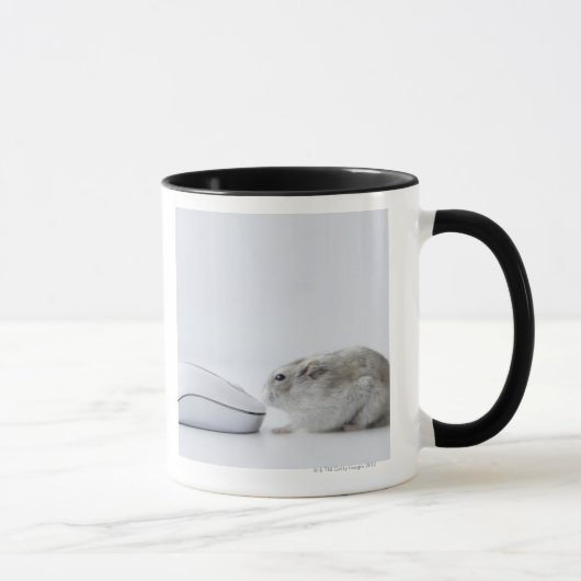 Hamster- und Computermaus Tasse (Rechts)