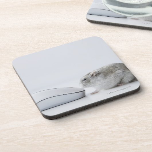 Hamster- und Computermaus Untersetzer (Linke Seite)