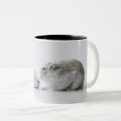Hamster- und Computermaus Zweifarbige Tasse (VorderseiteRechts)