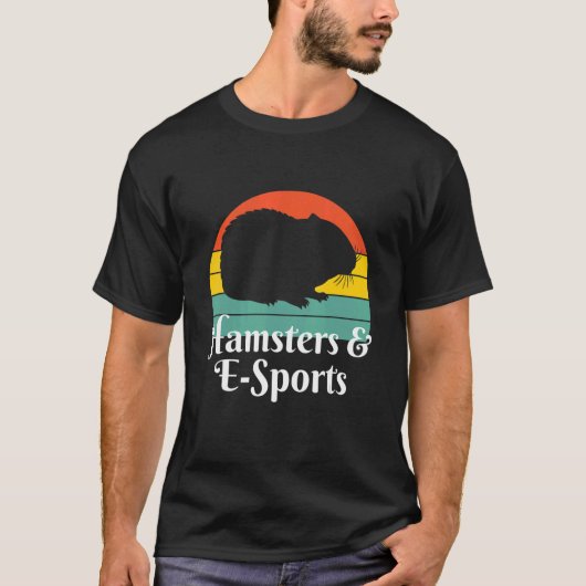 Hamster und E-Sport T-Shirt (Vorderseite)