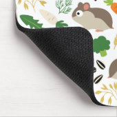 Hamster und ihre Leckereien Mousepad (Ecke)