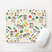 Hamster und ihre Leckereien Mousepad (Mit Mouse)