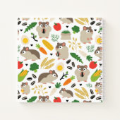 Hamster und ihre Leckereien Notizblock (Rückseite)