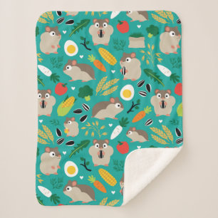 Hamster und ihre Leckereien Sherpadecke