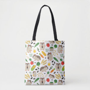 Hamster und ihre Leckereien Tasche