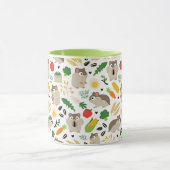 Hamster und ihre Leckereien Tasse (Zentrum)