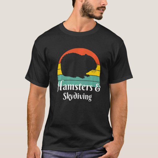 Hamster und Skydiver T-Shirt (Vorderseite)