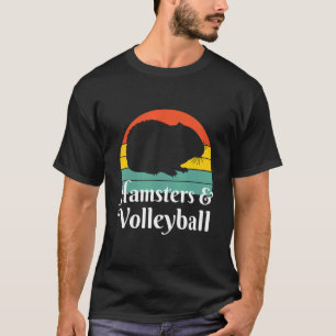 Hamster und Volleyball T-Shirt