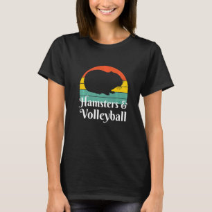 Hamster und Volleyball T-Shirt
