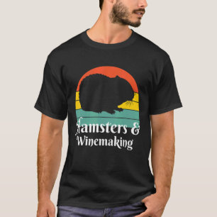 Hamster und Weinbereitung T-Shirt