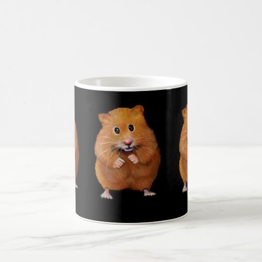 HAMSTER: URSPRÜNGLICHE KUNST: TASSE (Mittel)