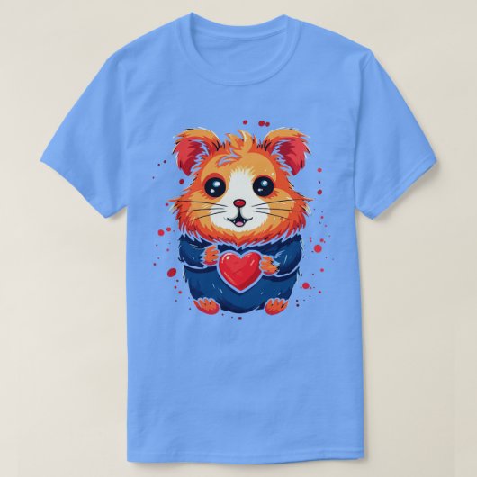Hamster Valentine Day T-Shirt (Design vorne)