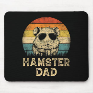 Hamster Vater Hamster liebt Daddy Vatertag Mousepad