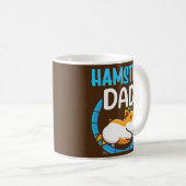 Hamster Vater Niedlich Tier Tierbesitzer Vater Dad Kaffeetasse (VorderseiteRechts)