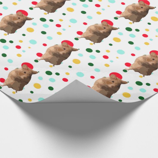 Hamster-Verpackung Geschenkpapier (Ecke)