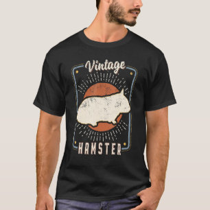 Hamster Vintage Retro Klassisches Tier Liebe_1 T-Shirt