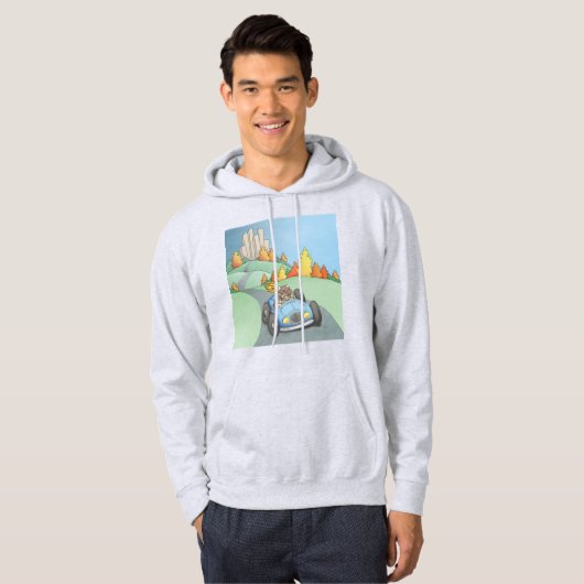 Hamster Weekend Getaway Hoodie (Vorne ganz)
