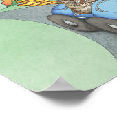 Hamster Weekend Getaway Poster (Ecke)