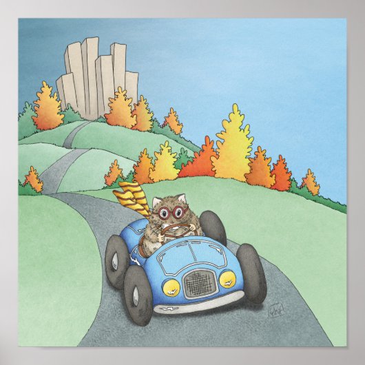 Hamster Weekend Getaway Poster (Vorne)