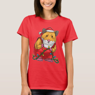 Hamster Weihnachts-Handwerker T-Shirt