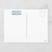 Hamster Weihnachts-Strumpf Foto Collage Feiertagspostkarte (Rückseite)