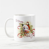 Hamster-WeihnachtsTassen Kaffeetasse (Links)