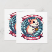 Hamster Wheel Champion (Vorne/Hinten)