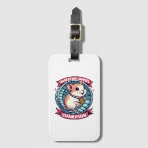 Hamster Wheel Champion Gepäckanhänger