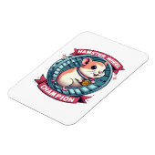 Hamster Wheel Champion Magnet (Linke Seite)